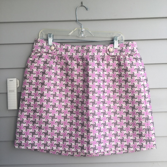 VINEYARD VINES Houndstooth Jacquard Skirt NWOT - Picture 1 of 4